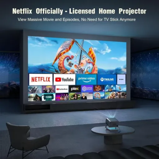 VOPLLS M10 Netflix Projector Review: a budget-friendly 4K-ready cinema with smart features built in