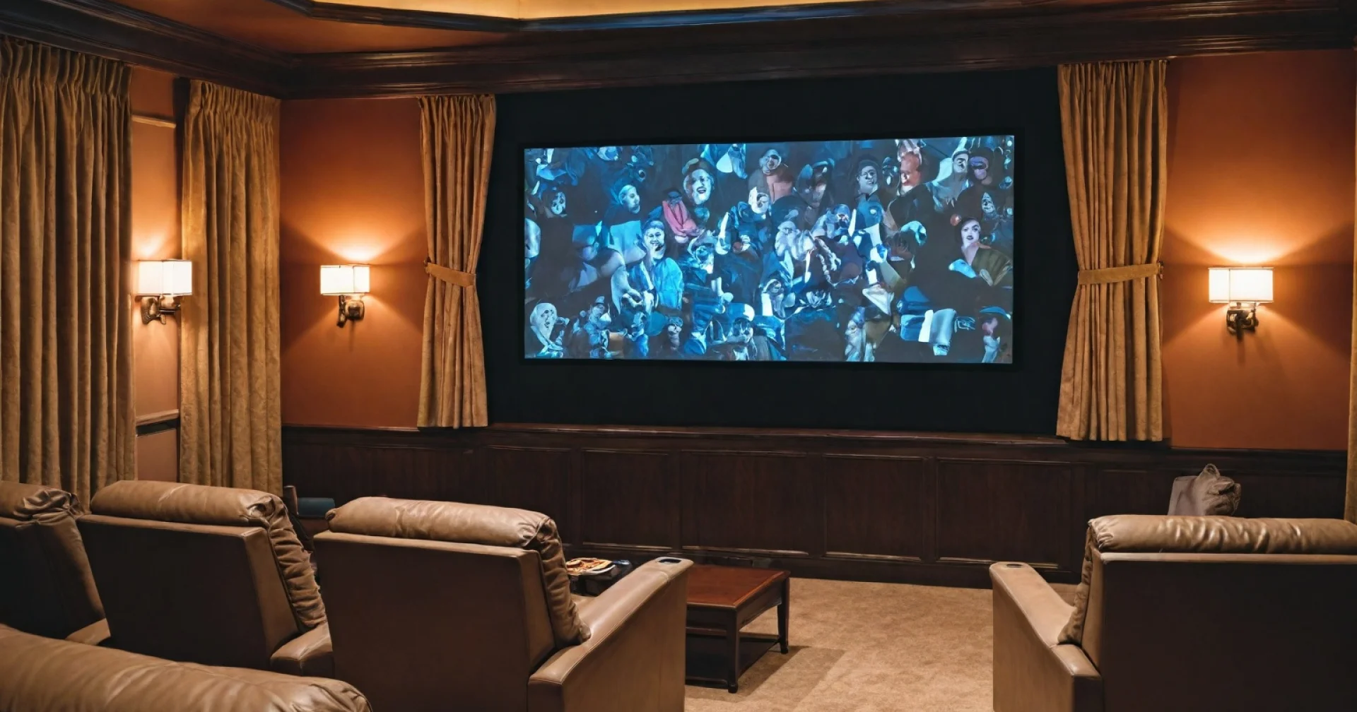 Crafting the Perfect Movie Screen Wall for Your Home Theater