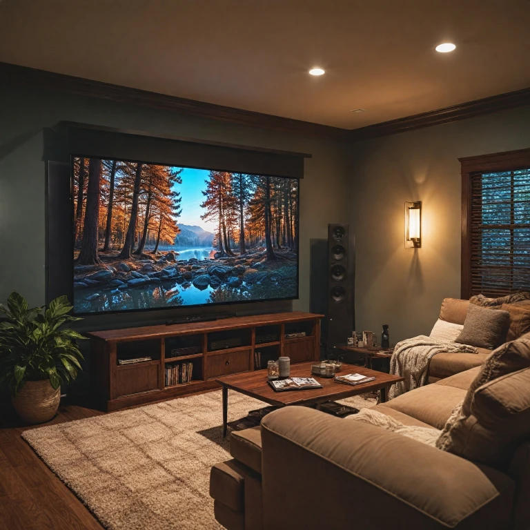 Enhance Your Viewing Experience with Ambient Light Rejecting Projector Screens