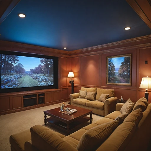 Enhancing Your Home Theater Experience with a Projector and Ceiling Mount