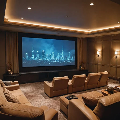 Enhancing Your Home Theater with a Retractable Projector Screen