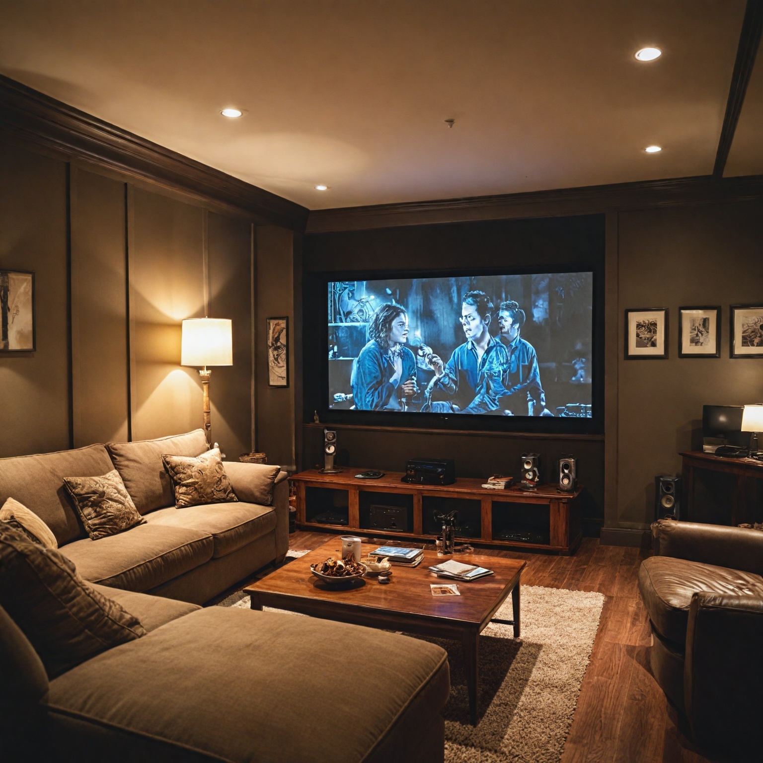 Choosing the Right Small Projector Screen for Your Home Thea