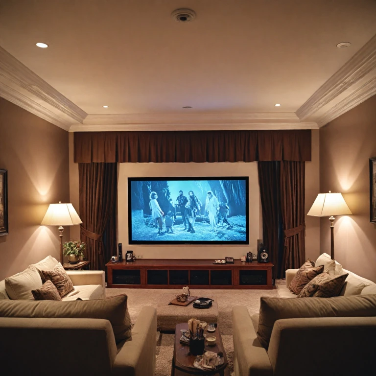 Enhancing Your Home Theater Experience with a White Movie Screen