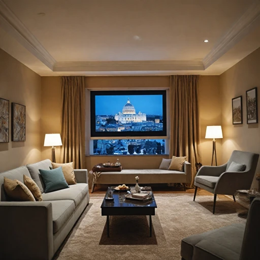 Elevate Your Viewing Experience with a Rising Projector Screen