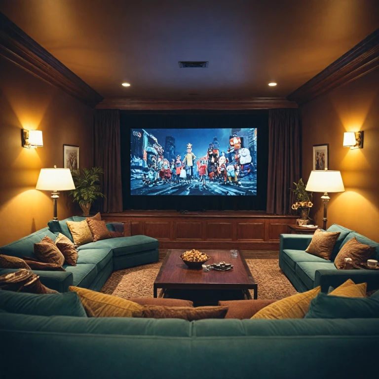 Enhance Your Home Theater Experience with a Retractable Cinema Screen