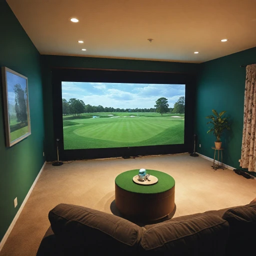 Enhance Your Indoor Golf Experience with a Short Throw Projector