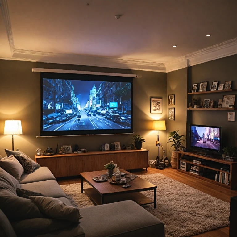 Enhance Your Viewing Experience with a Wall-Mounted Projector Screen