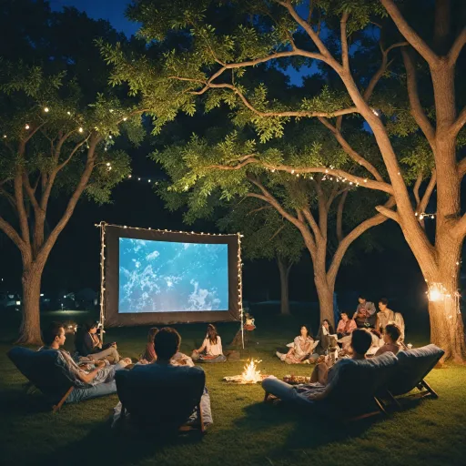 Enhance Your Movie Nights with an Inflatable Screen