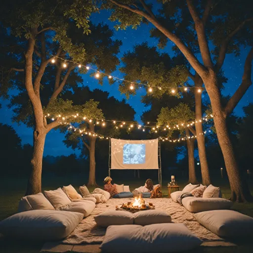 Creating the Perfect Outdoor Movie Experience