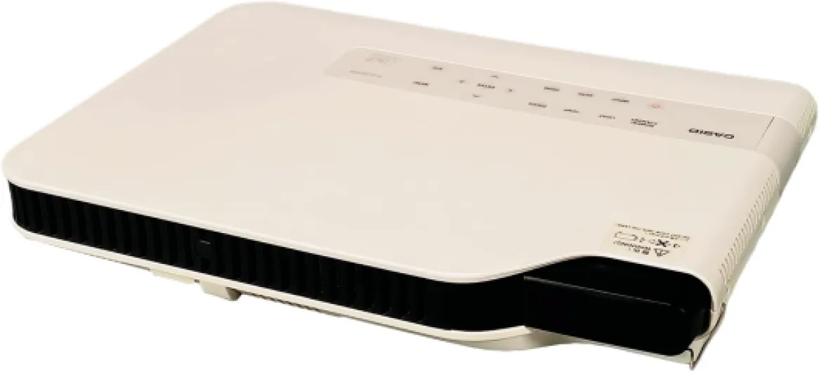 Casio XJ-A140V DLP Projector Portable 2500 Lumens Full HD HDMI, Bundle: HDMI Cable, Power Cable, Remote Control