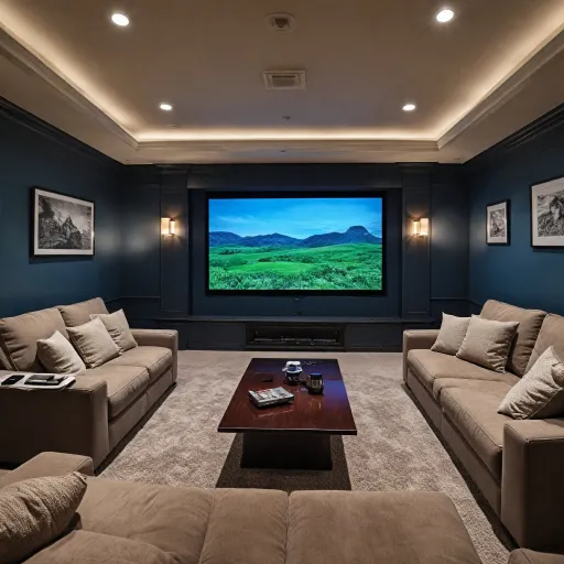 How a crestron system transforms your home theater projector experience