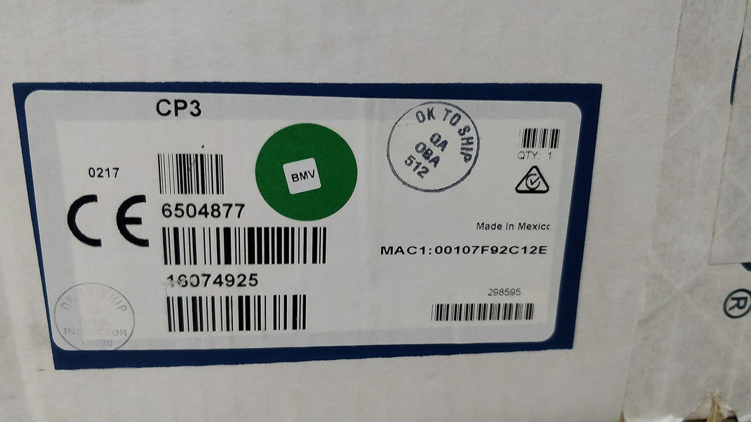 Crestron CP3 3-Series Control System