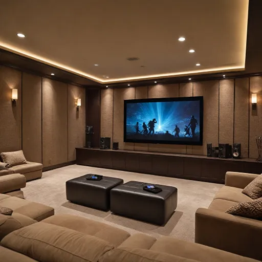 How a baffle wall transforms your home theater projector experience
