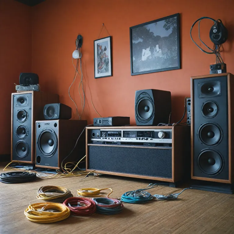 Understanding speaker wire colors for your home theater projector setup