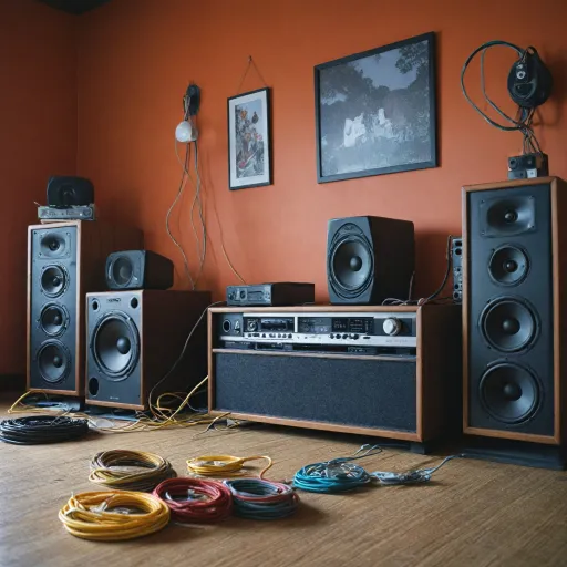 Understanding speaker wire colors for your home theater projector setup