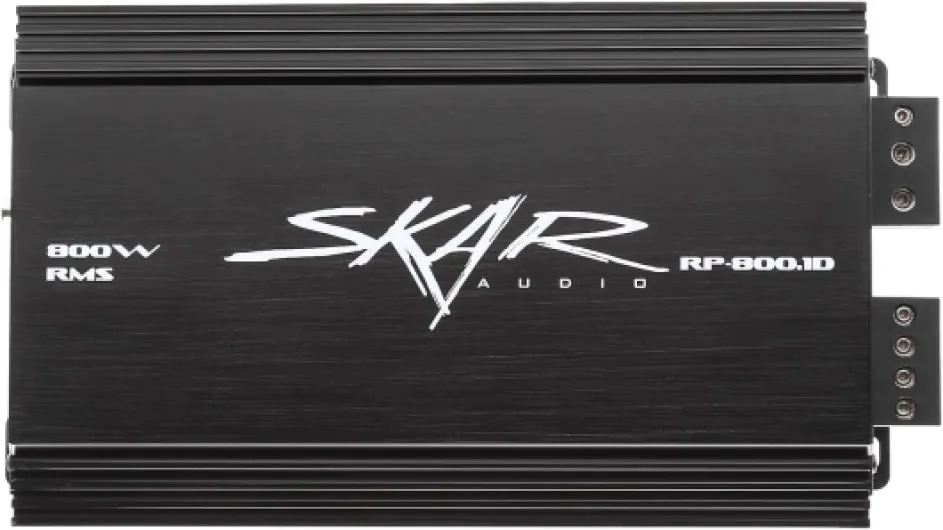 RP-800.1D Monoblock Class D MOSFET Amplifier with Remote Subwoofer Level Control, 800W 800 Watt Class D Monoblock