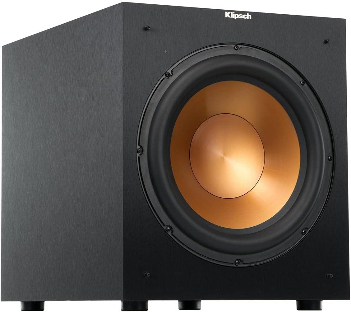 R-12SW Powerful Deep Bass Front Firing 12" Copper-Spun Driver 400W Digital Power Subwoofer 14" X 18.5" X 16"