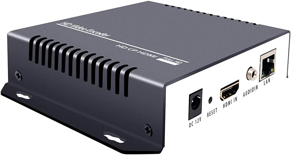 H.264 HDMI Video Encoder for IPTV, Live Stream, Broadcast Support RTMP RTMPS RTSP UDP HTTP FLV HLS TS Protocols and Live Platforms