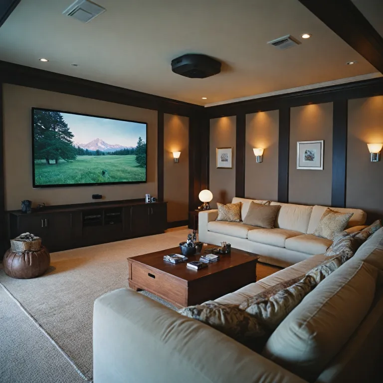 How to choose the right ceiling TV mount for your home theater projector setup