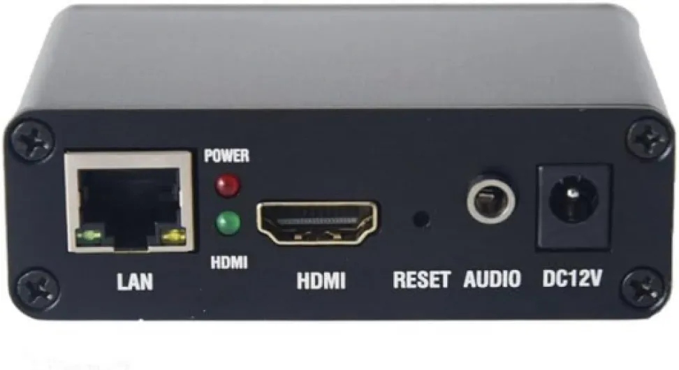 HDMI H.265 H.264 Video Encoder, to IP Encoder, 1080P@60FPS, Support Online Live Broadcast Platform, HDMI to SRT,RTMP,RTSP,RTMPS,UDP,HTTP,HLS