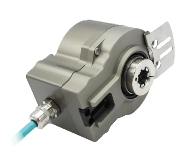 Heavy Duty Encoder/Fenac FHD H75 16630V1024-T Heavy Duty Encoder 75m Body Diameter, Hollow Shaft Diameter 16mm, 6 Channel, 5-30V in / 5V Out, 1024PPR, 1m Cable