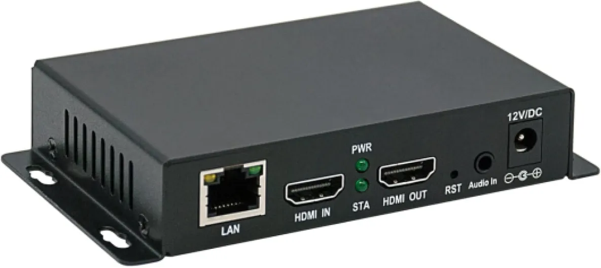 H.265/264/MJPEG Ultra Mini HDMI 1080P Video Encoder with HDMI loopout, HTTP, RTSP, RTMP/RTMPS, SRT, HLS, FLV, Compatible with ONVIF, Multicast IPTV Encoder for YouTube Facebook Twitch Live