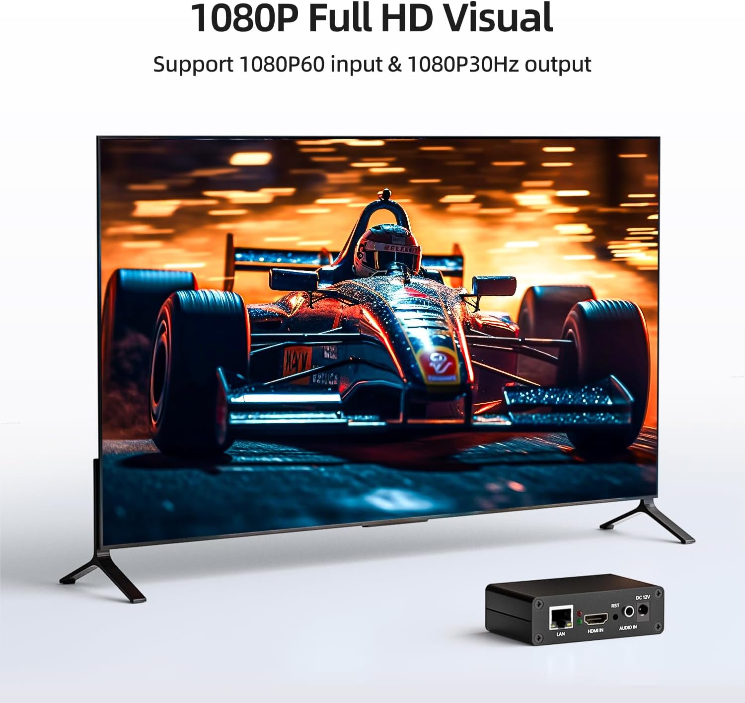 1080P60 hdmi Encoder-Support SRT,RTMP,RTSP,RTMPS,UDP,HTTP,HLS，Live Stream Broadcast for YouTube, Facebook, Twitch, etc - Video Encoder for Live Streaming