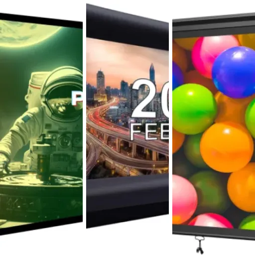 Top 5: best home theater projector screens (February 2026)