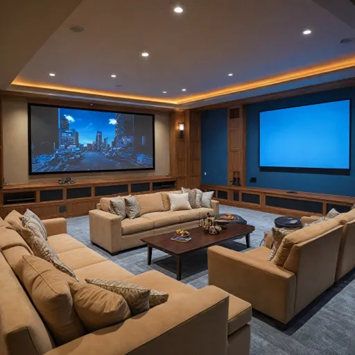 How Klipsch surround speakers elevate a projector based home theater