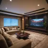How a Sanus TV wall mount transforms a projector based home theater