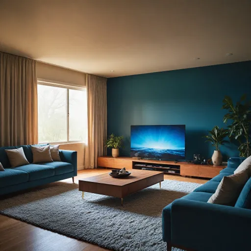 Smart home controller strategies for a cinematic projector experience