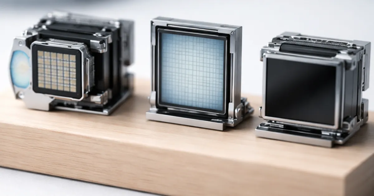 DLP rainbow effect, LCD grid, LCoS black level: choosing the right imaging chip