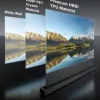 AWOL VISION 120" Motorized Floor Rising Screen Review: big, slick, and pricey for what it is