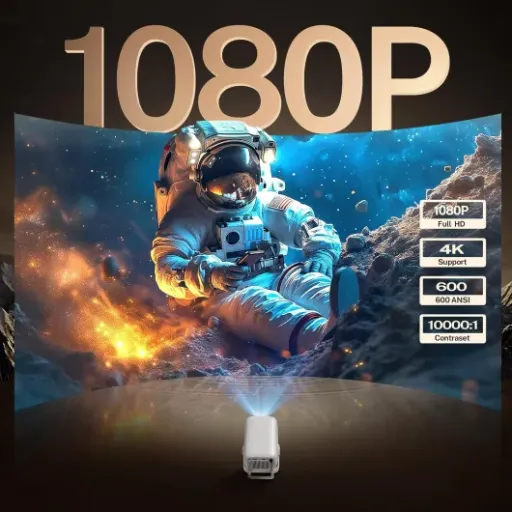 LumeCube 300 Projector Review: a compact bedroom projector with strong features and one loud flaw