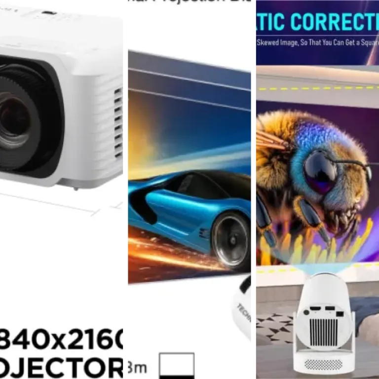 Which home theater projectors for gaming to choose? Top 3 (2026)