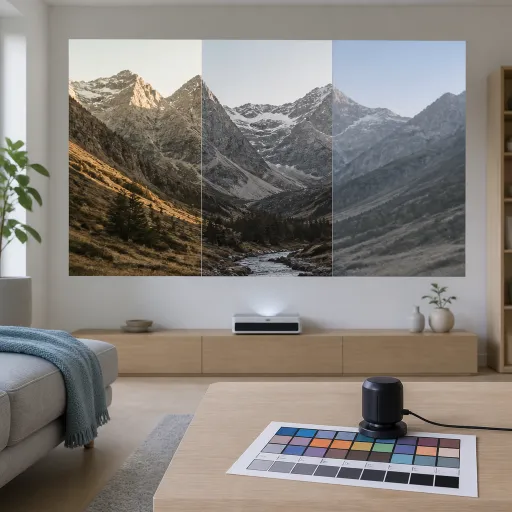 Projector calibration at home: what picture modes and gamma settings actually change